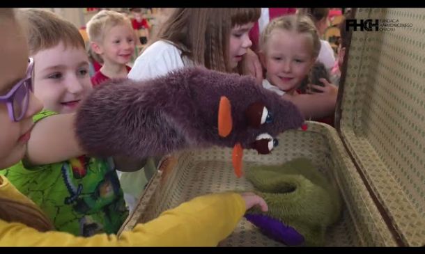 Zderzenia to także działania edukacyjne i spotkania z najmłodszymi odbiorcami k…