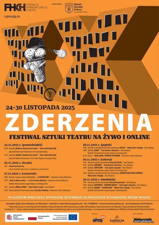 Zderzenia - Festiwal Sztuki Teatru na żywo i online