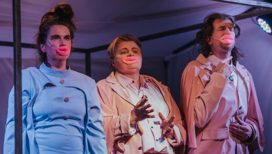 Premiera spektaklu CEL L - fotorelacja, fot. Maciej Kanik